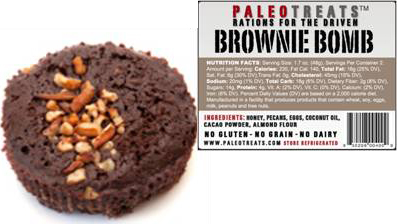 Paleo Treats- Brownie Bomb