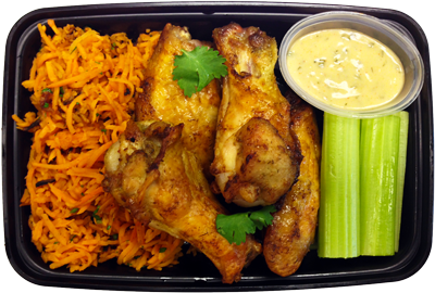 Chicken Wings with Paleo Ranch