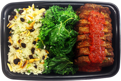 Grass-Fed Meatloaf and Vegetables