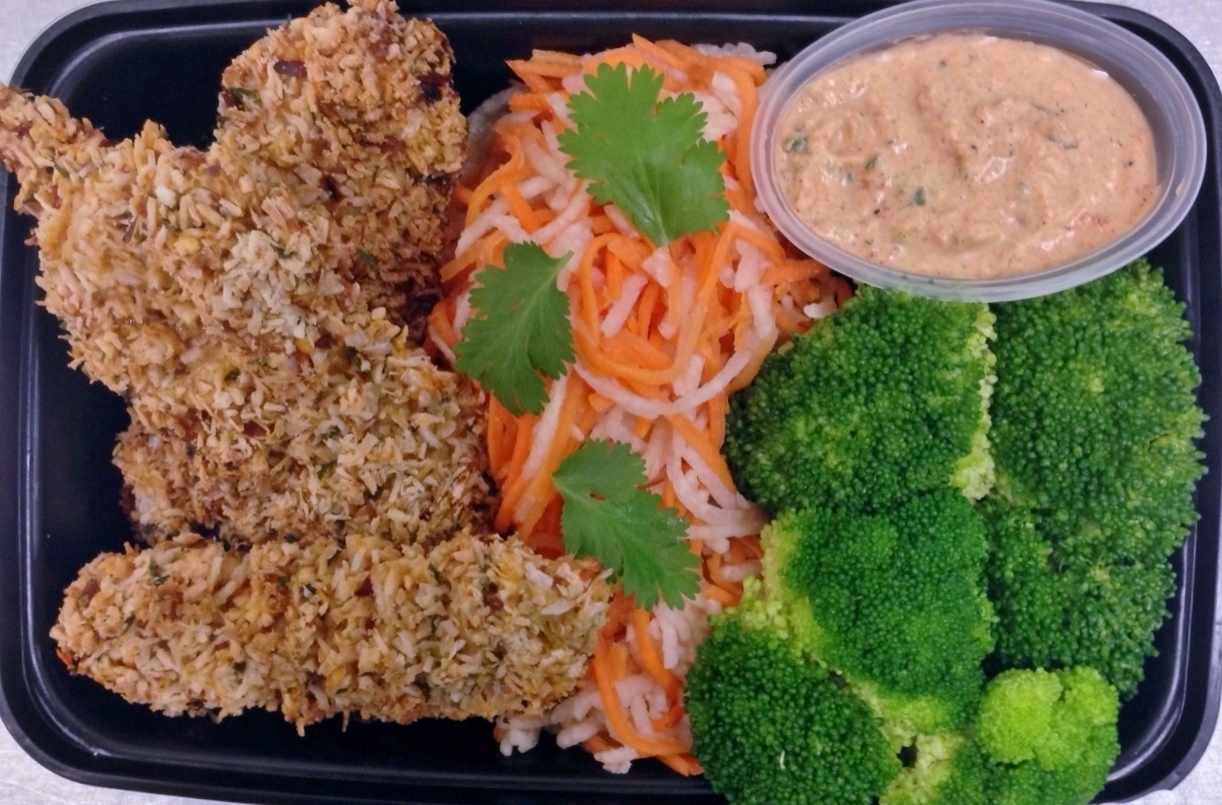 Coconut-Crusted Chicken Fingers